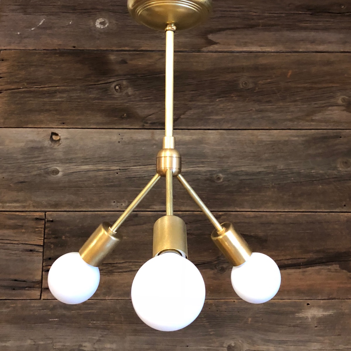 Molecular Brass Lamp 3 Lite 45d.