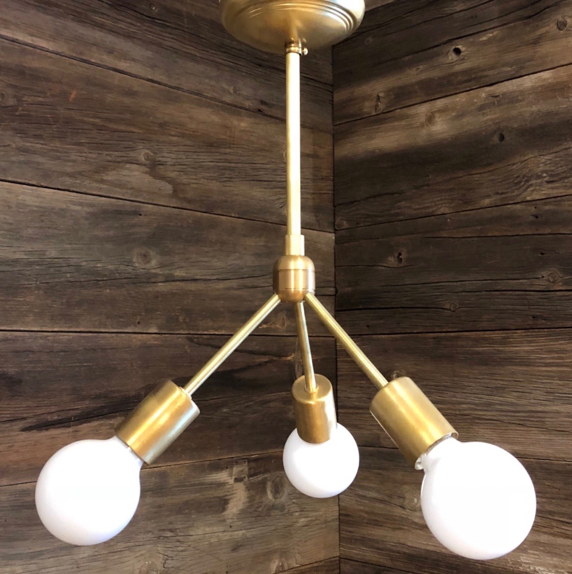 Molecular Brass Lamp 3 Lite 45d.