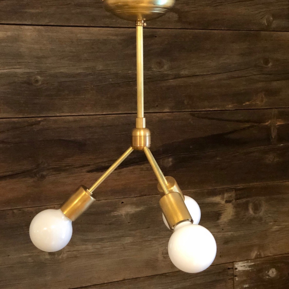 Molecular Brass Lamp 3 Lite 45d.