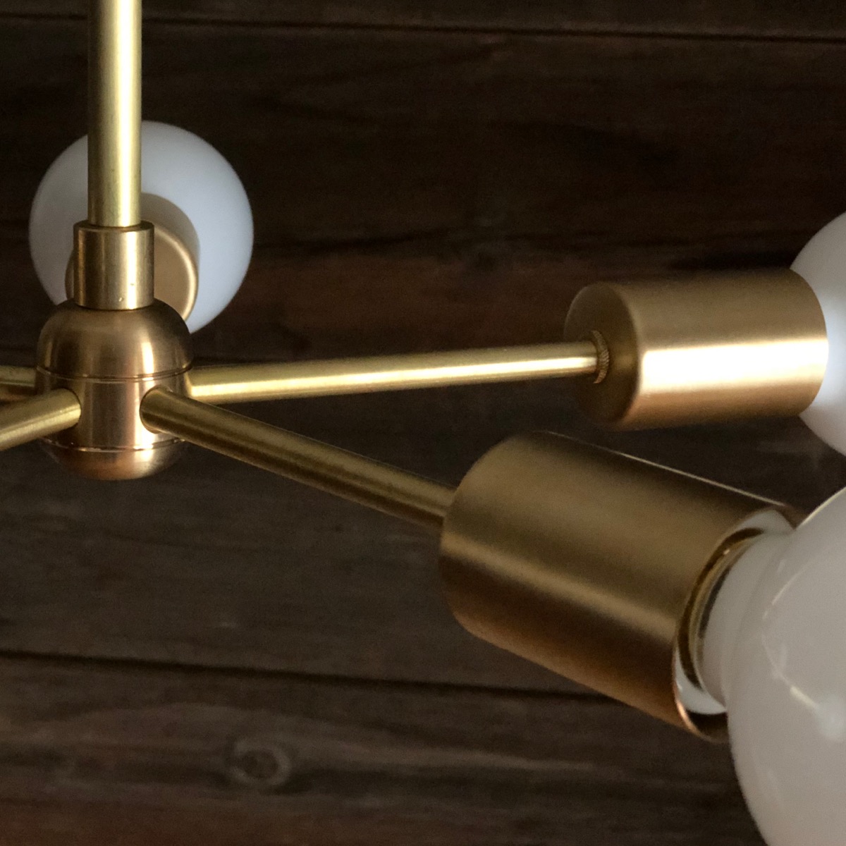 Molecular Brass Lamp 5 Lite 5in.