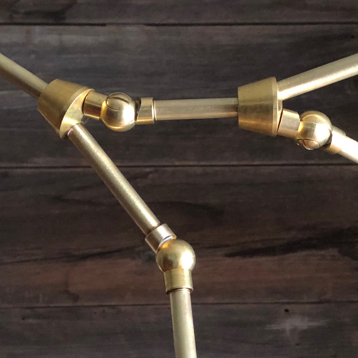 Molecular Brass Lamp 6 Lite Branch