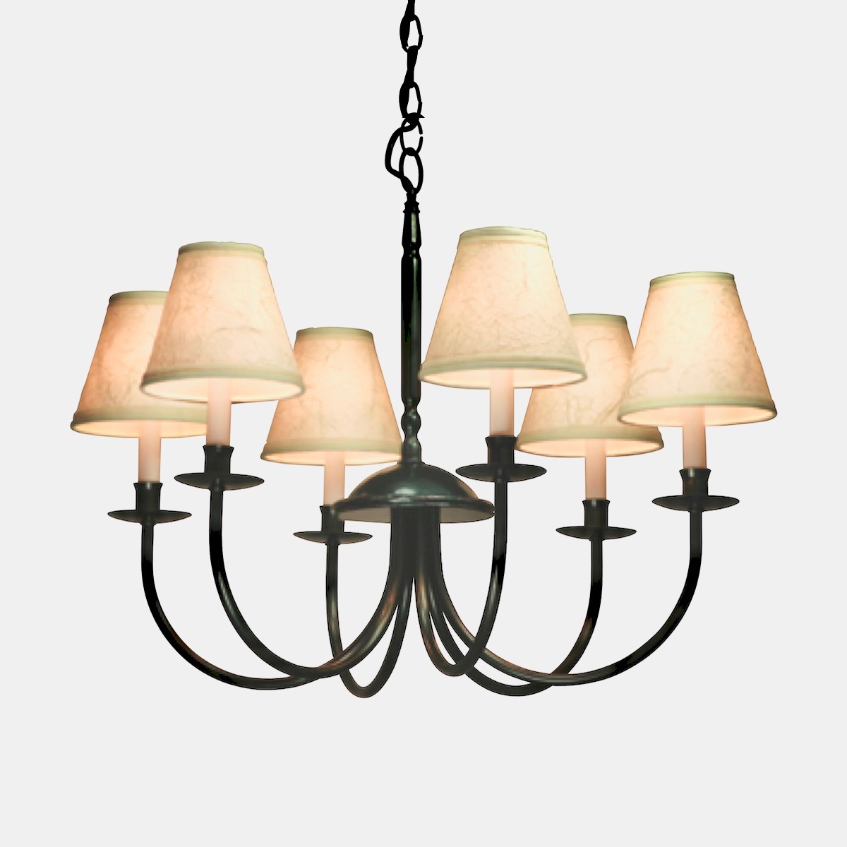 Lumina Chandelier 6 arm Candle