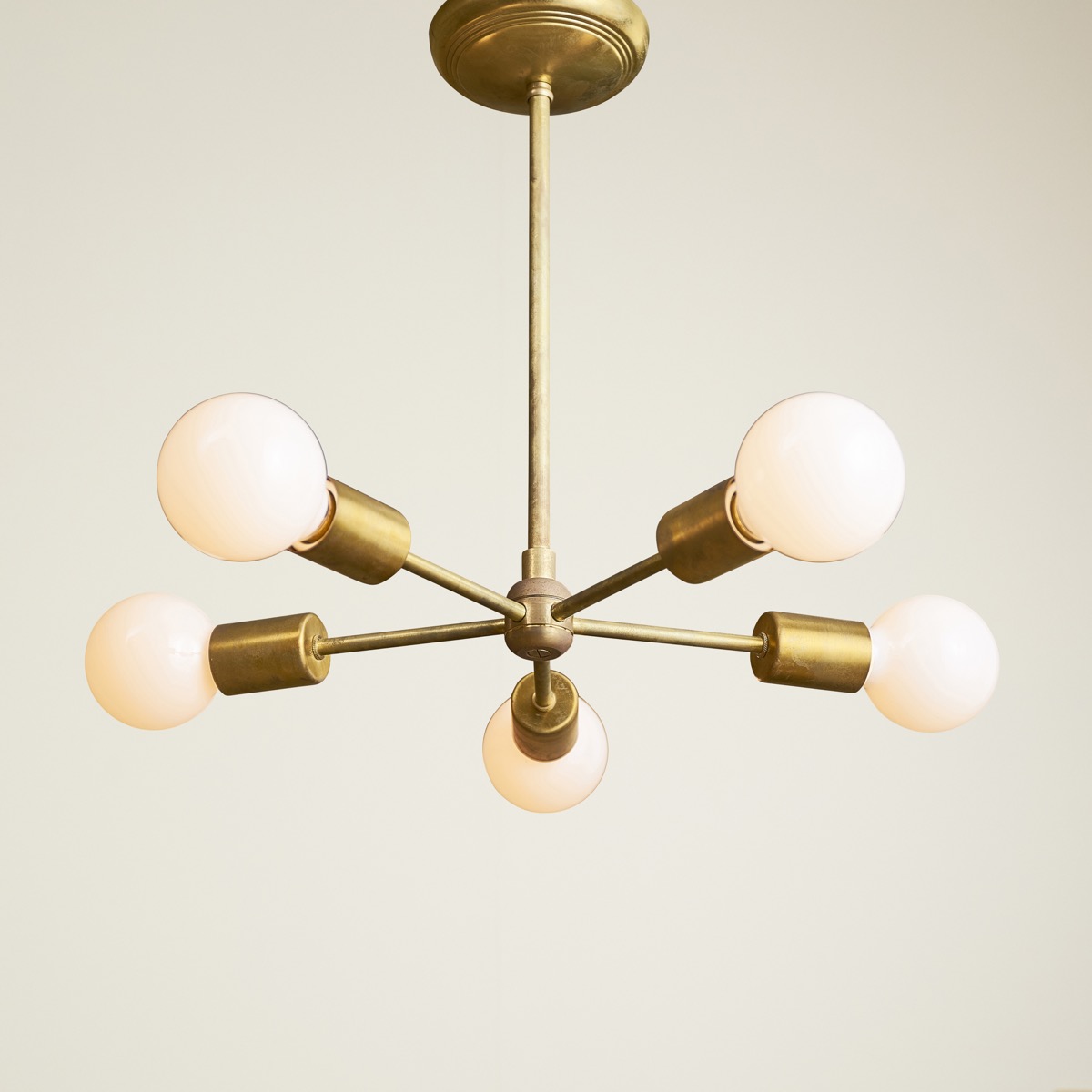 Molecular Brass Lamp